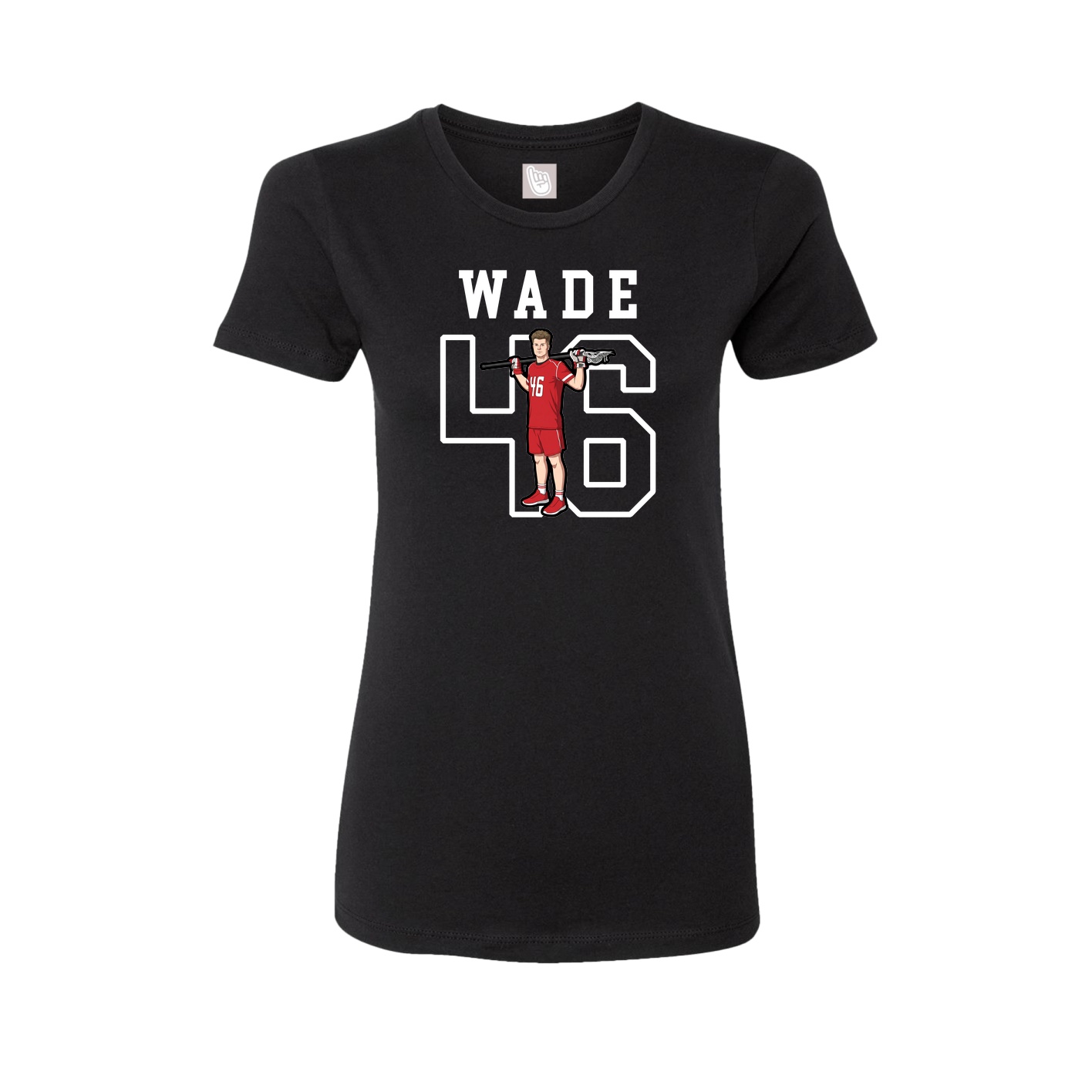 Fitted Women's Tee — Shirsey in Black