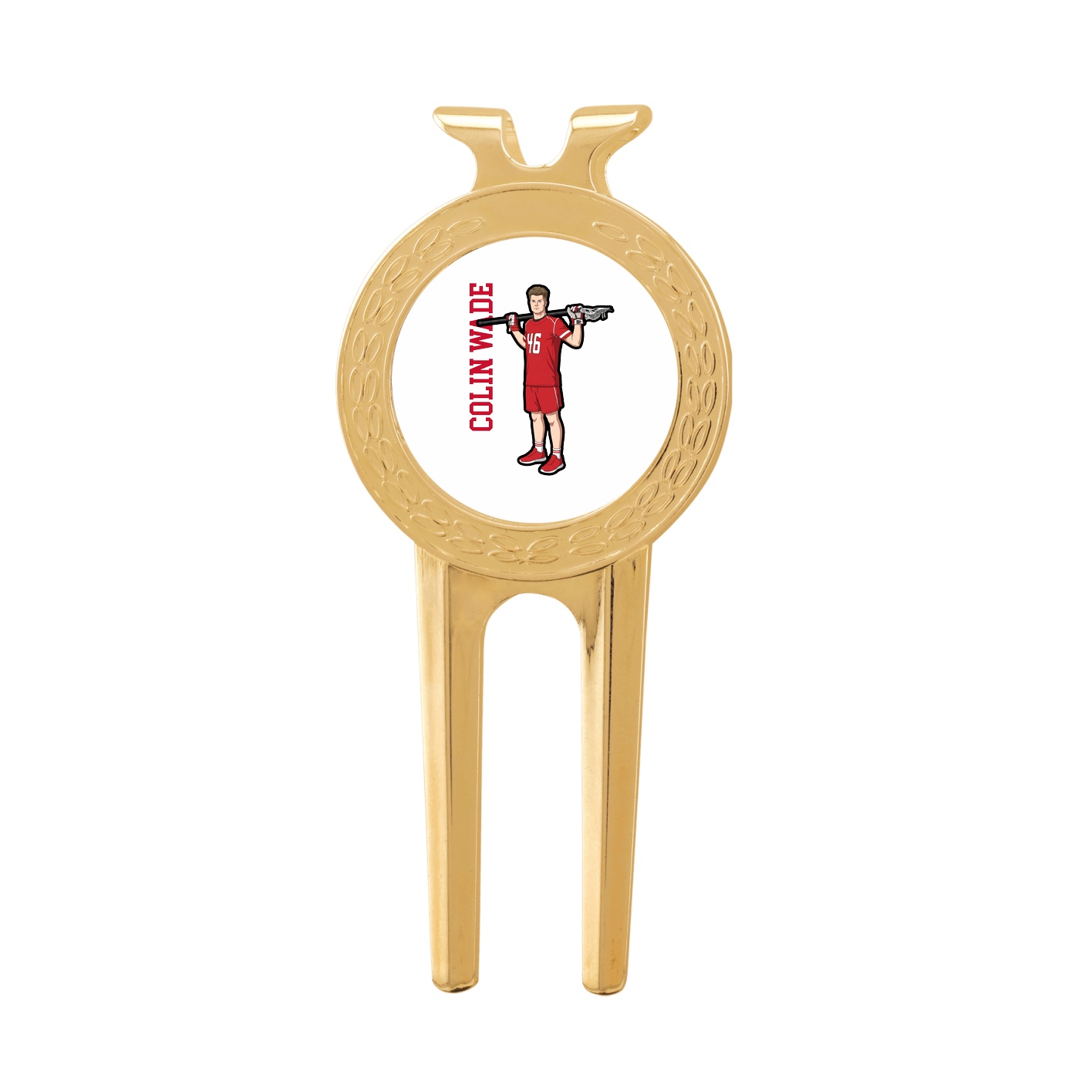 Divot Tool with Ball Marker — Name Vertical in Classic