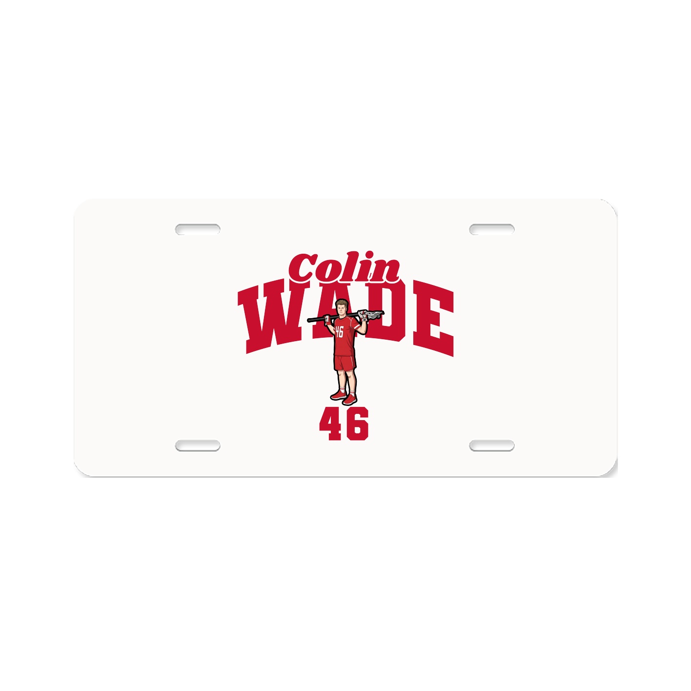 License Plate — Signature Arch in Classic