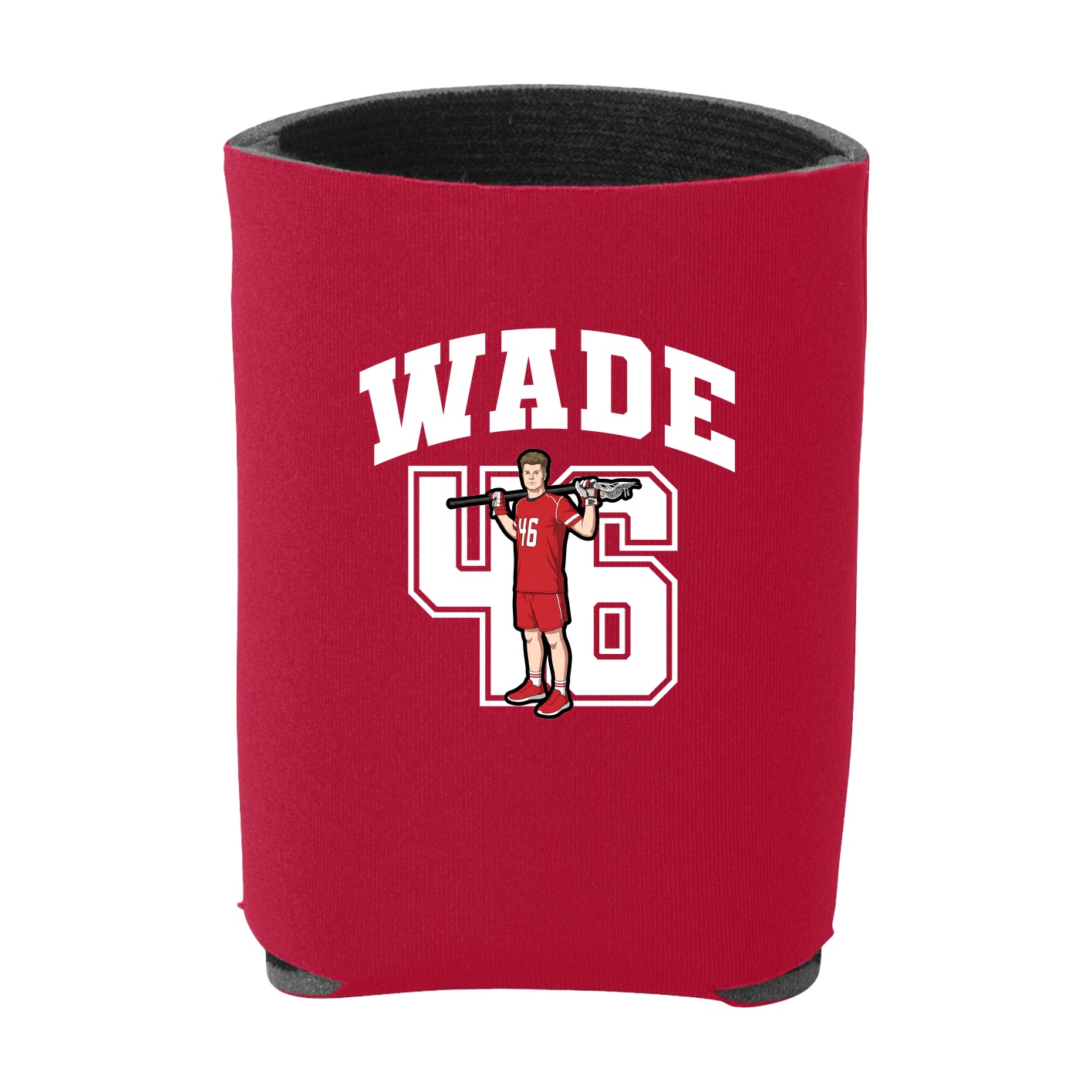 Can Holder — Number in Red