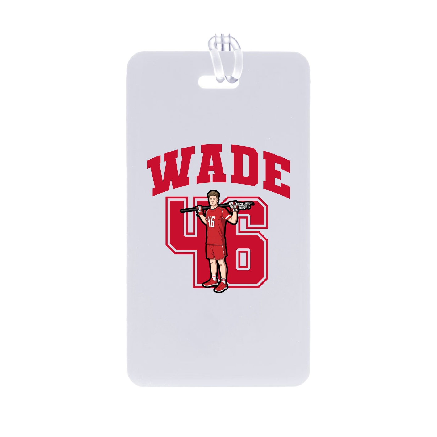 Bag Tag — Number in Classic