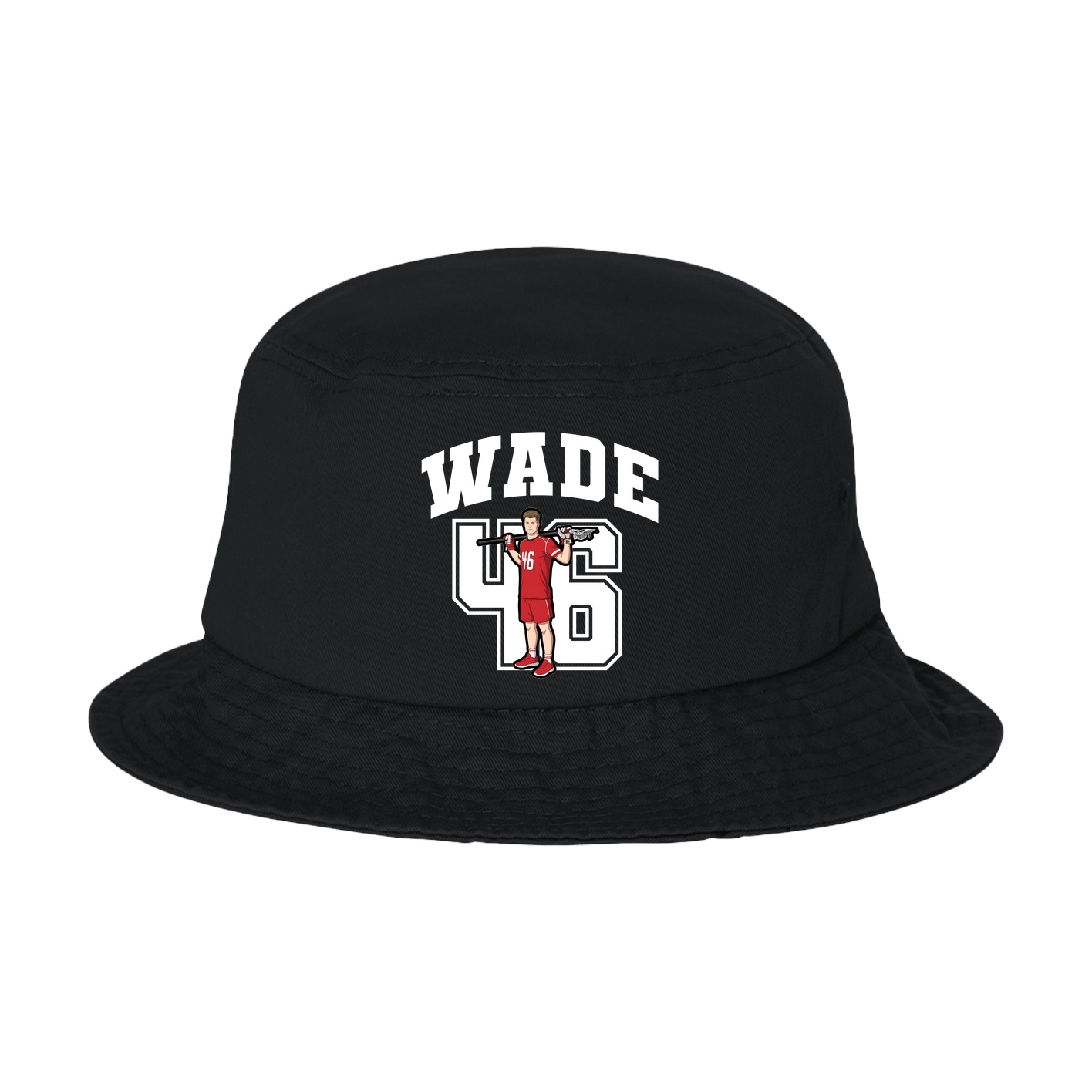 Bucket Cap — Number in Black