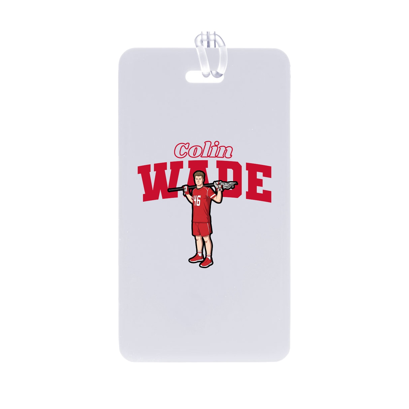Bag Tag — Name Arch in Classic