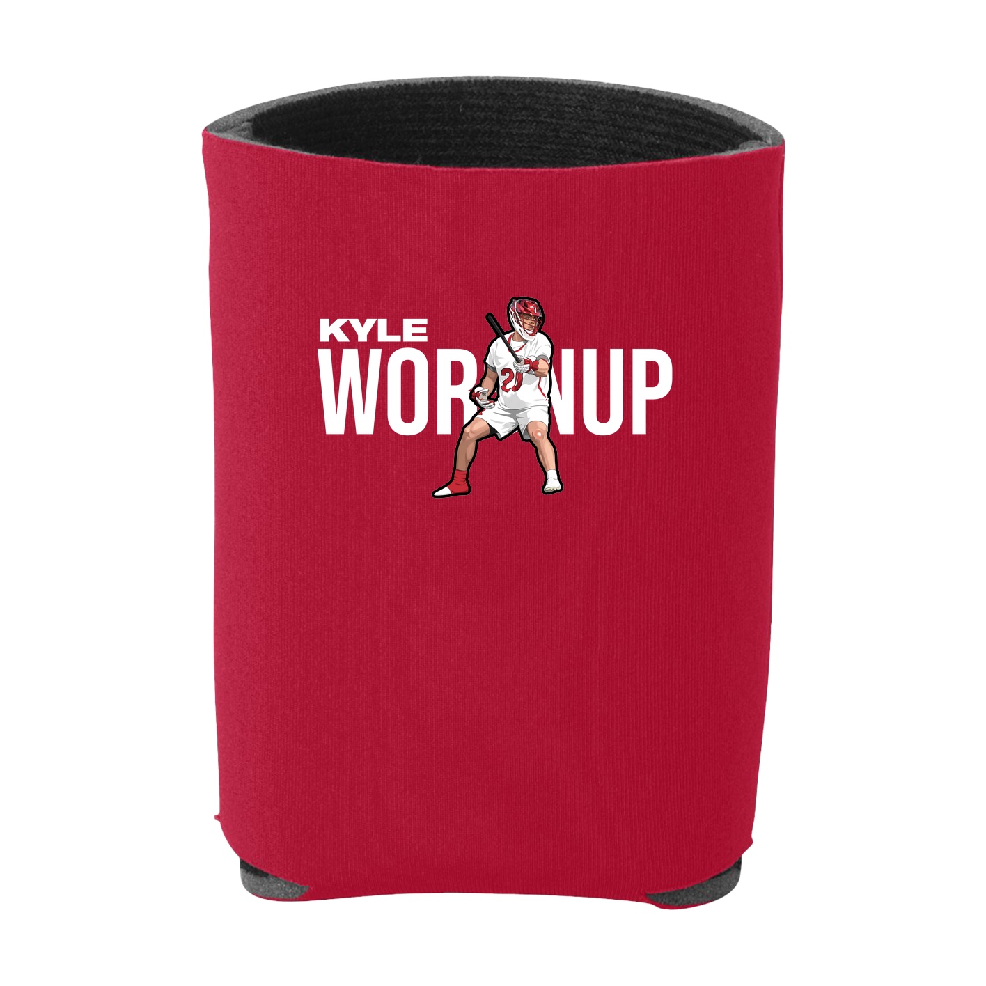 Can Holder — Player Name in Red