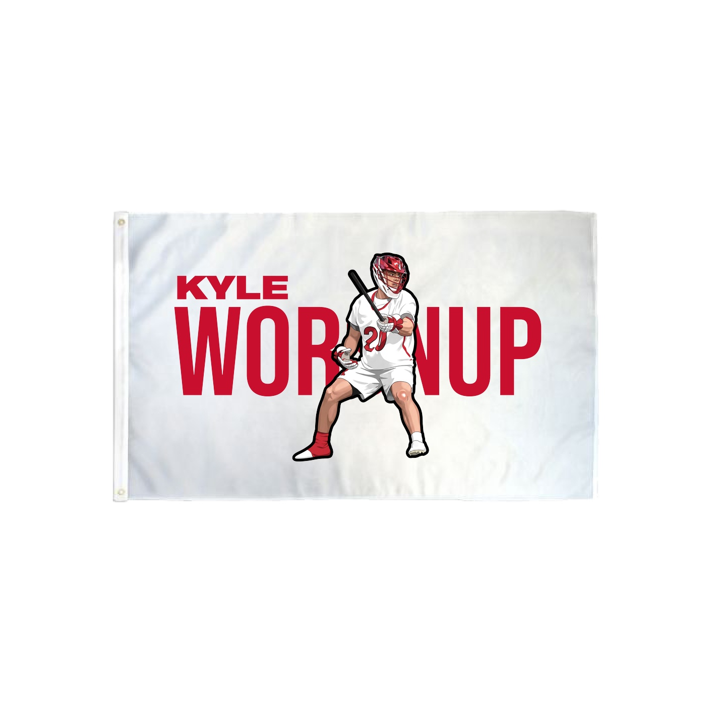 3x5 Flag — Player Name in Classic