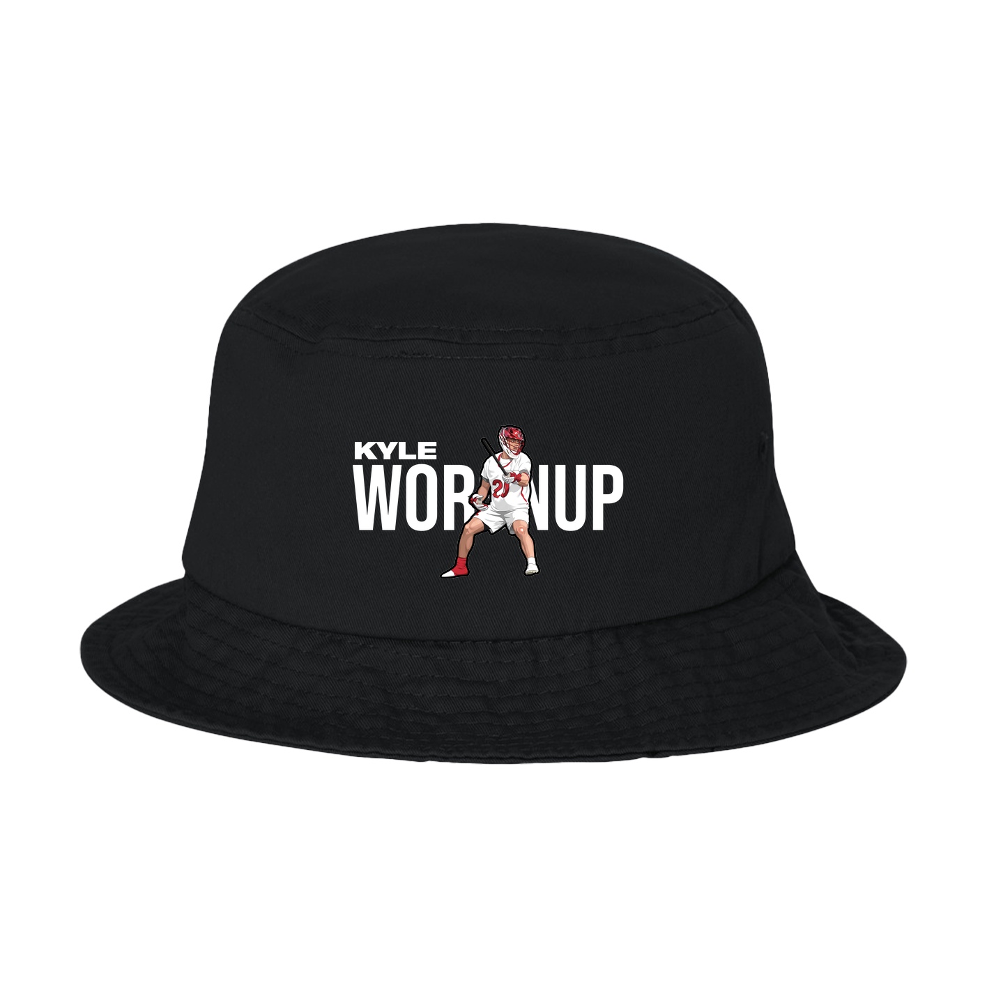 Bucket Cap — Player Name in Black