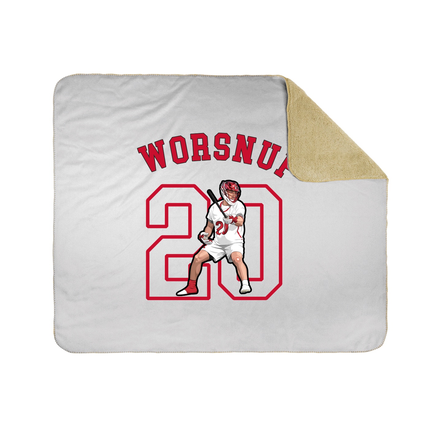 Throw Blanket — Shirsey Arch in White