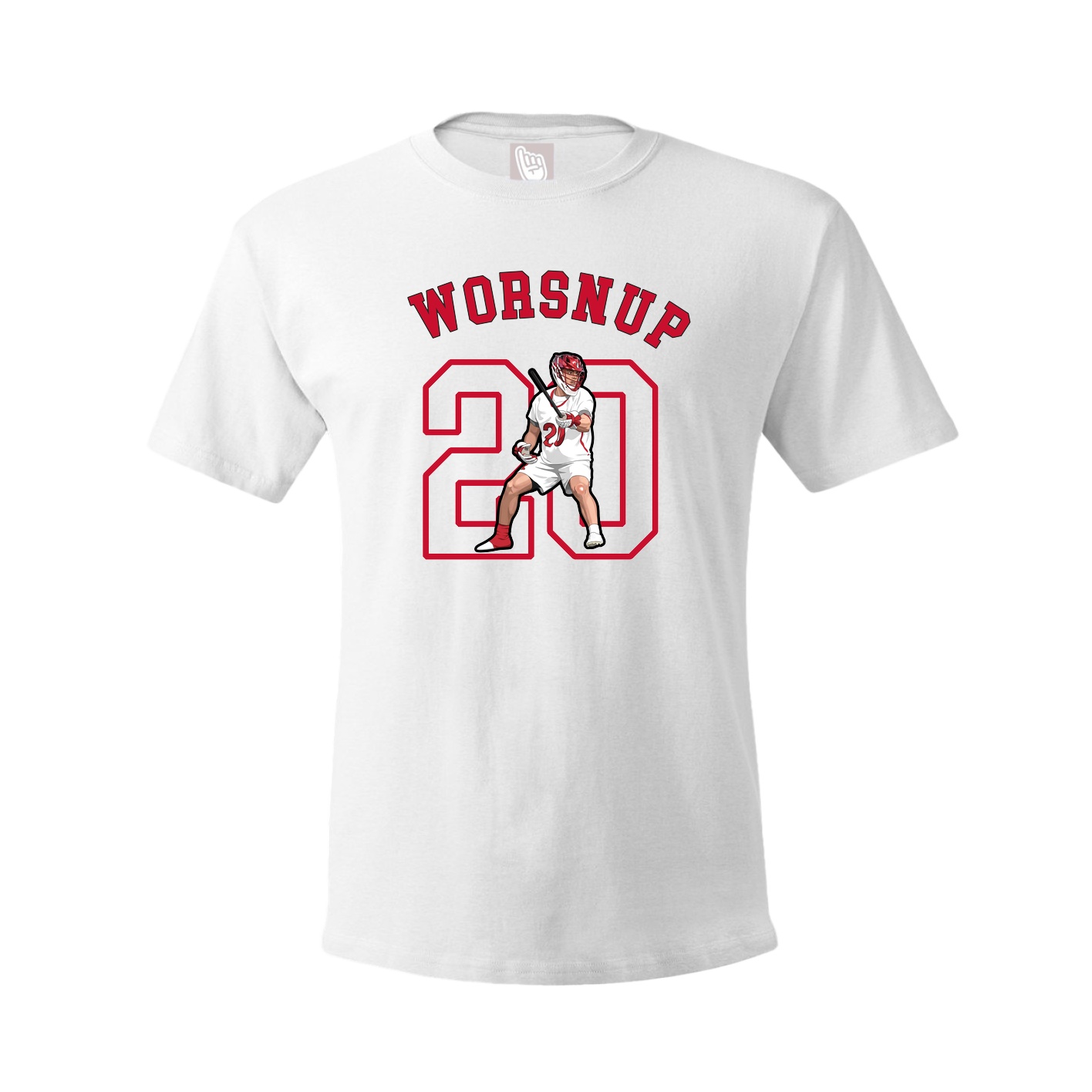 Youth Tee — Shirsey Arch in White