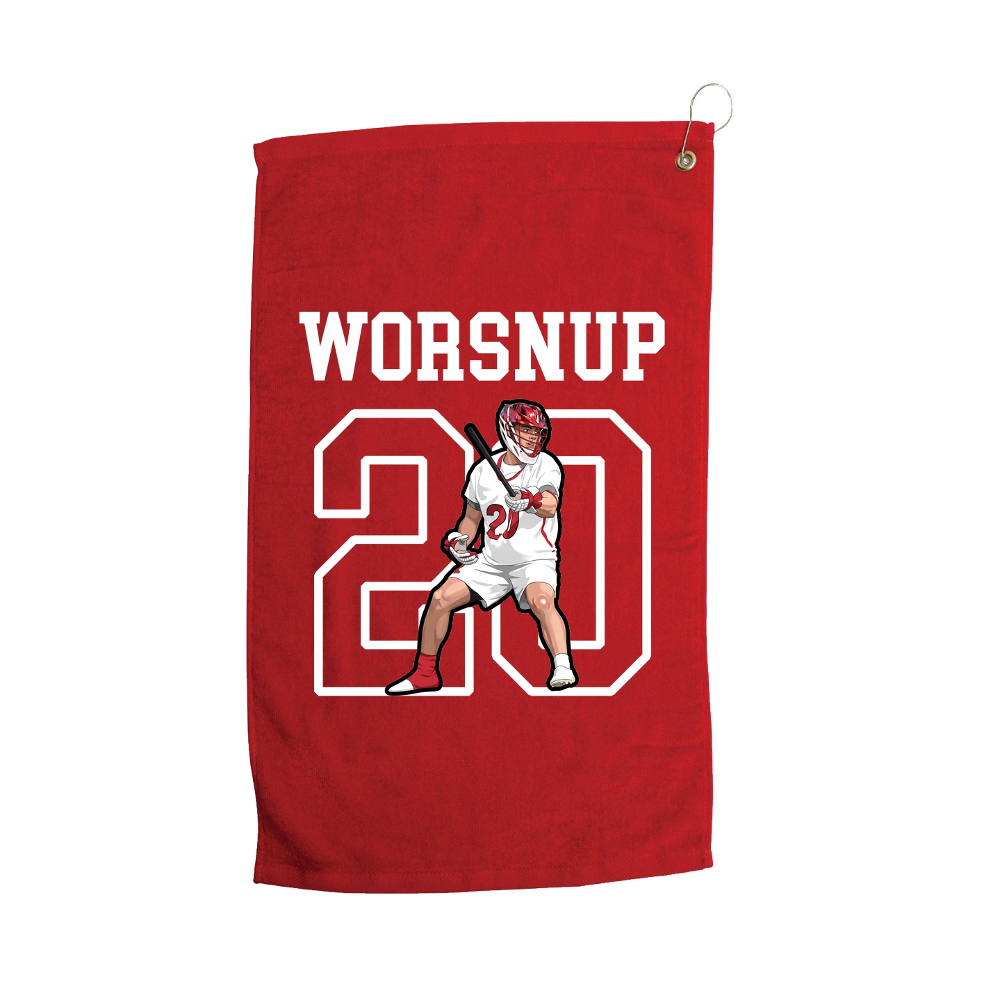 Golf Towel — Shirsey in Red