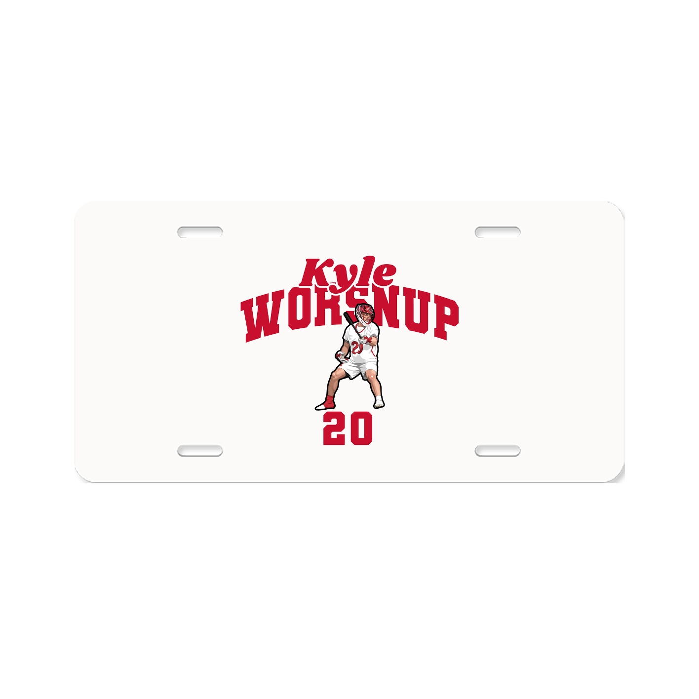 License Plate — Signature Arch in Classic