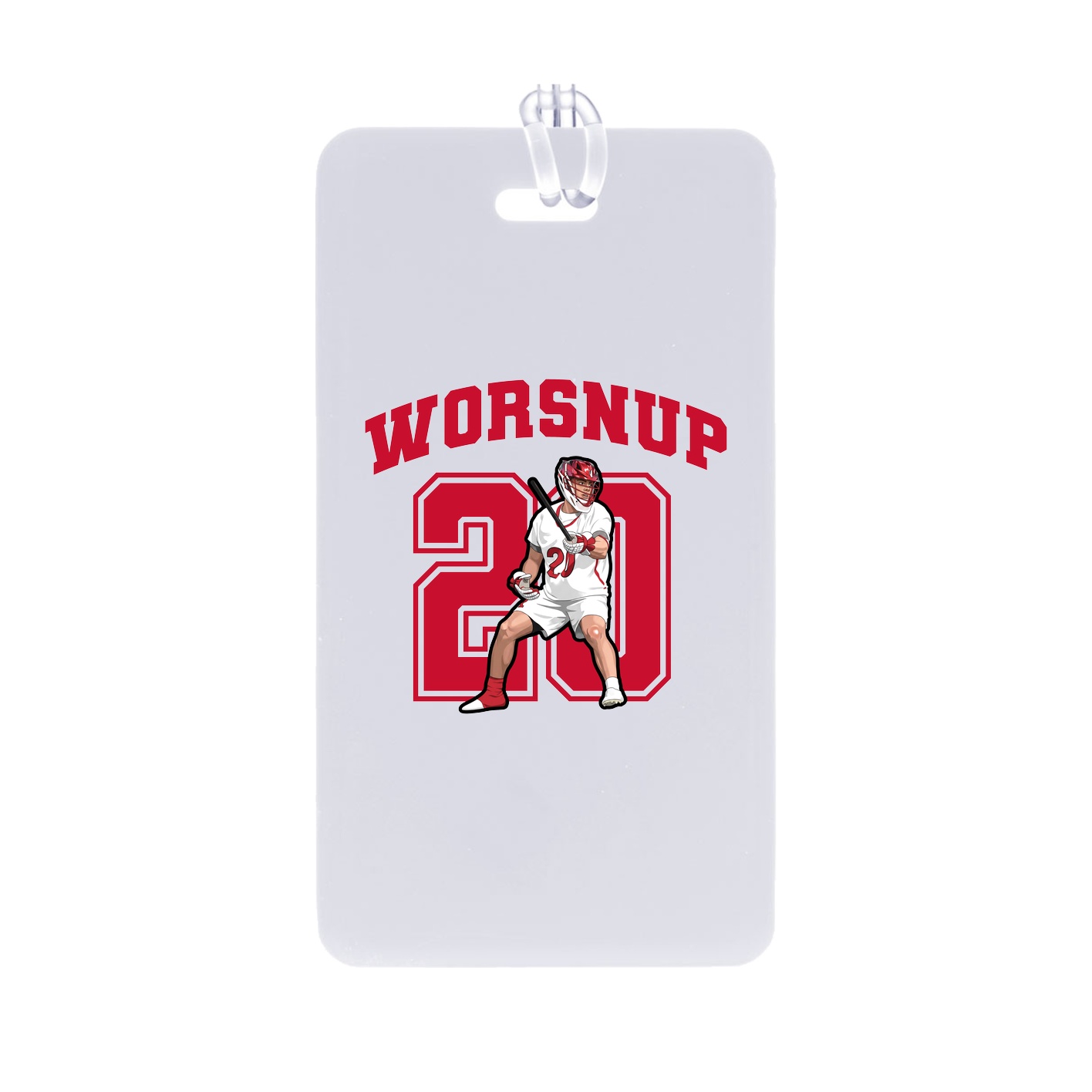 Bag Tag — Number in Classic