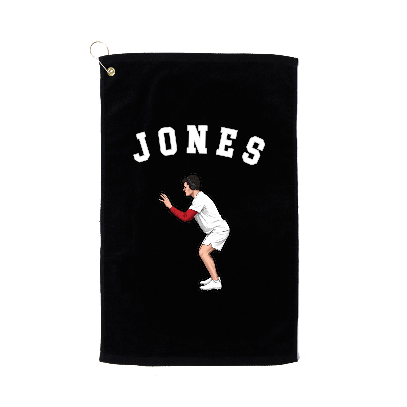 Golf Towel — Shirsey Arch in Black