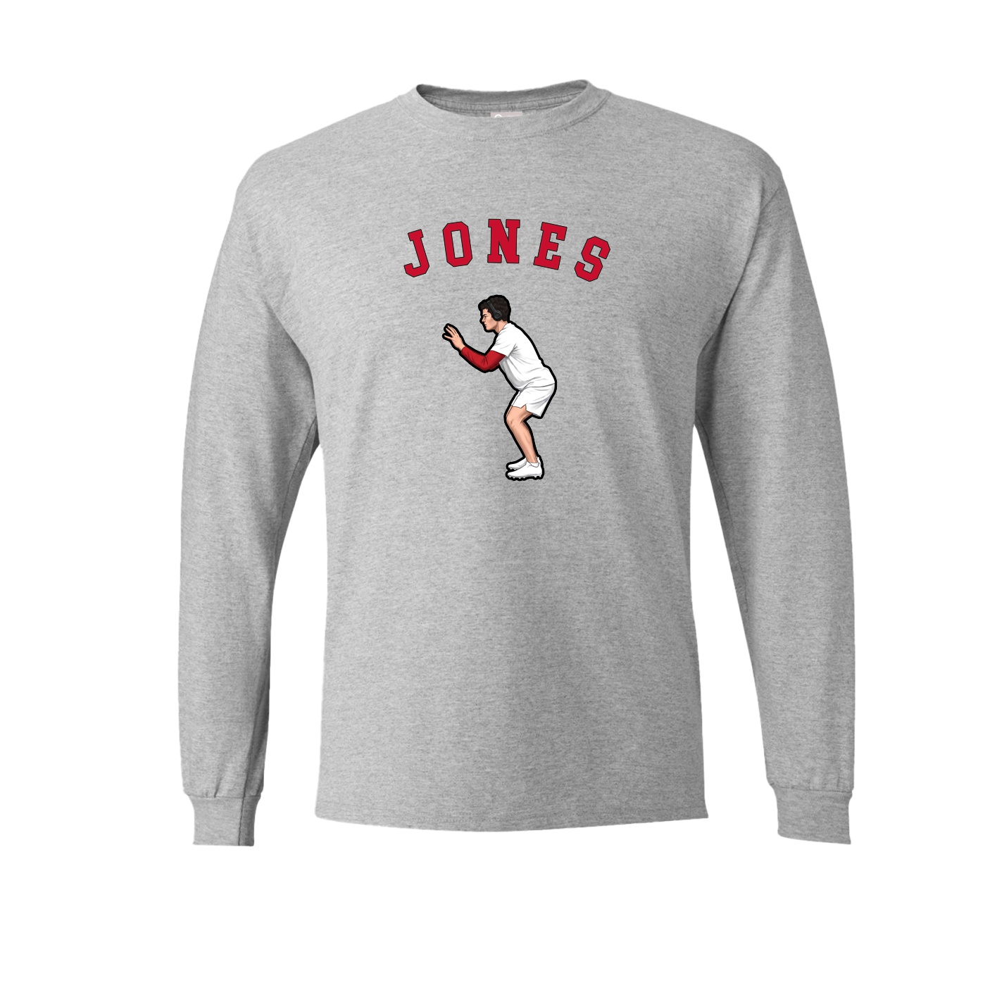 Long Sleeve Tee — Shirsey Arch in Grey