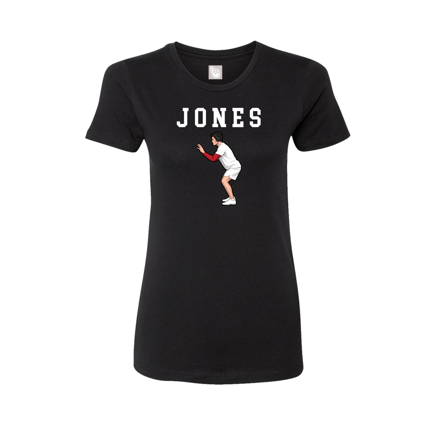 Fitted Women's Tee — Shirsey in Black