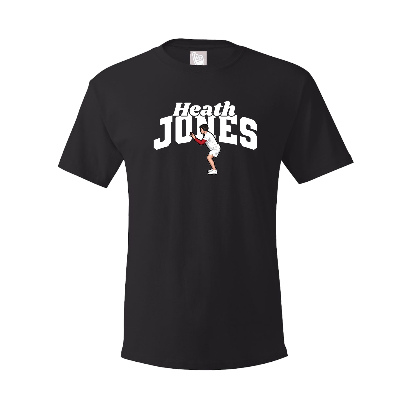 Tee — Signature Arch in Black