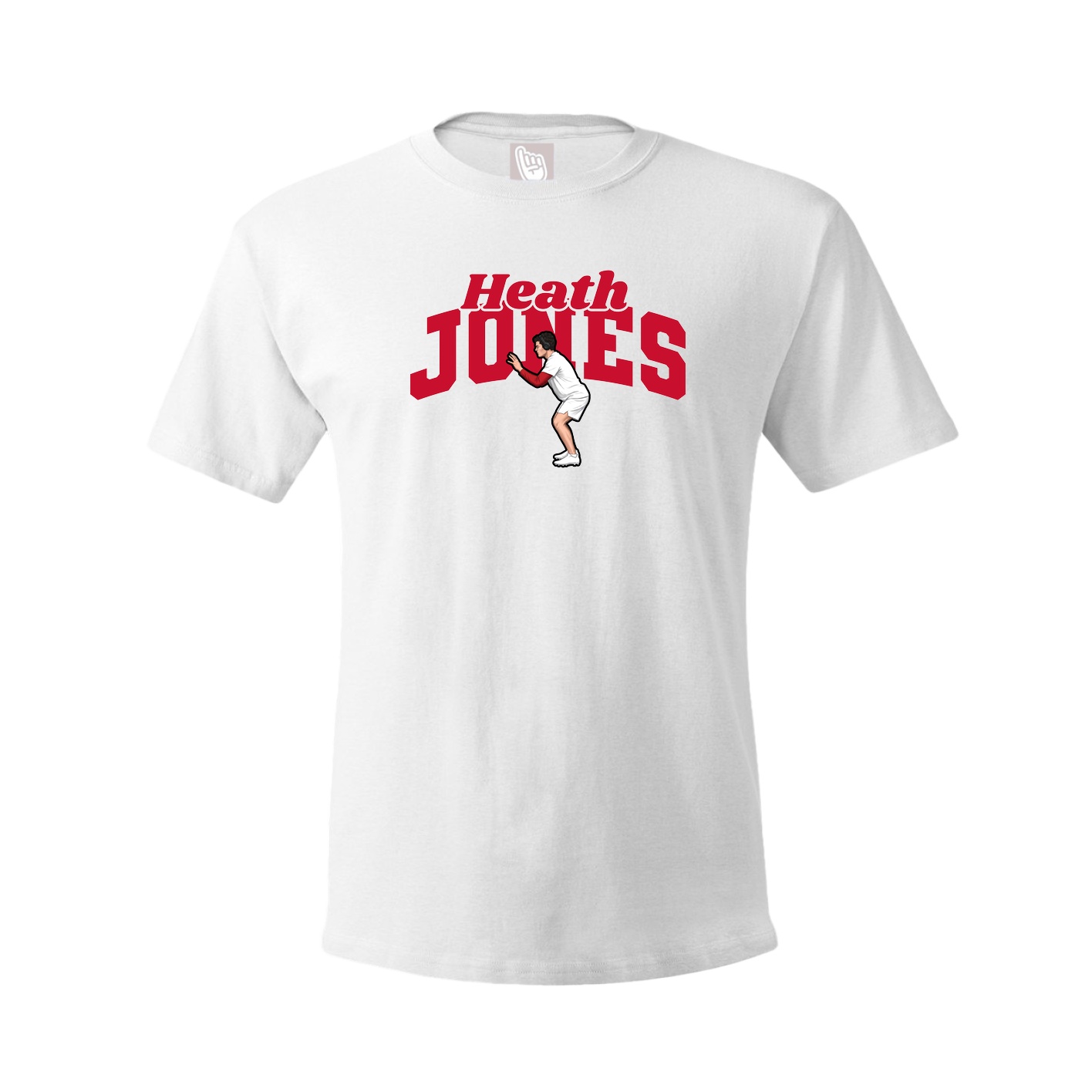 Youth Tee — Signature Arch in White