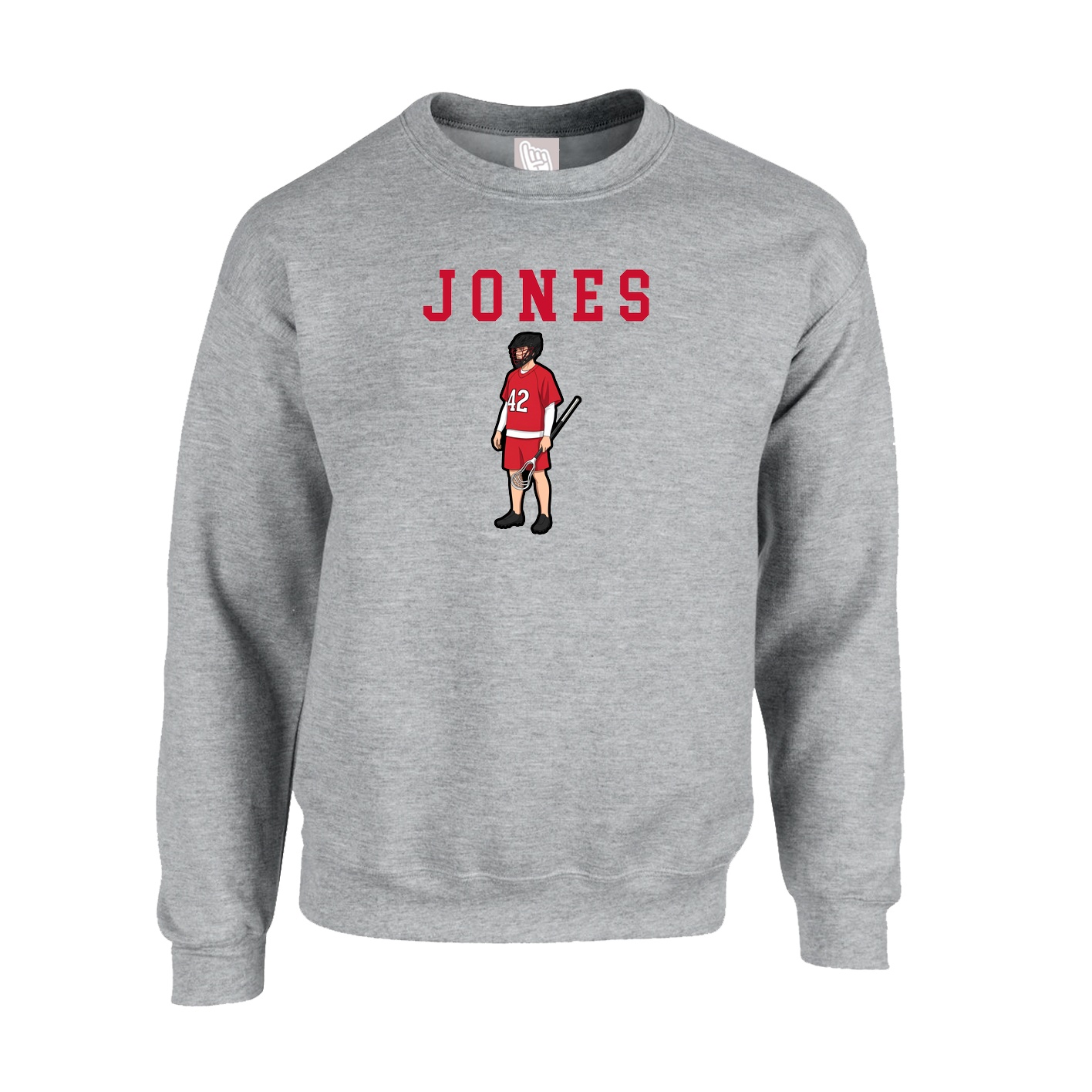 Fleece Crew — Shirsey in Grey