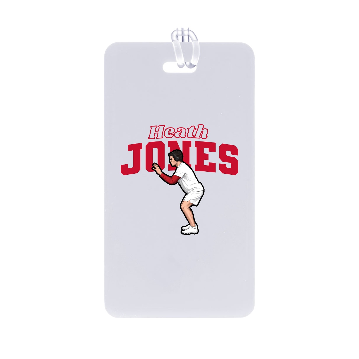 Bag Tag — Name Arch in Classic