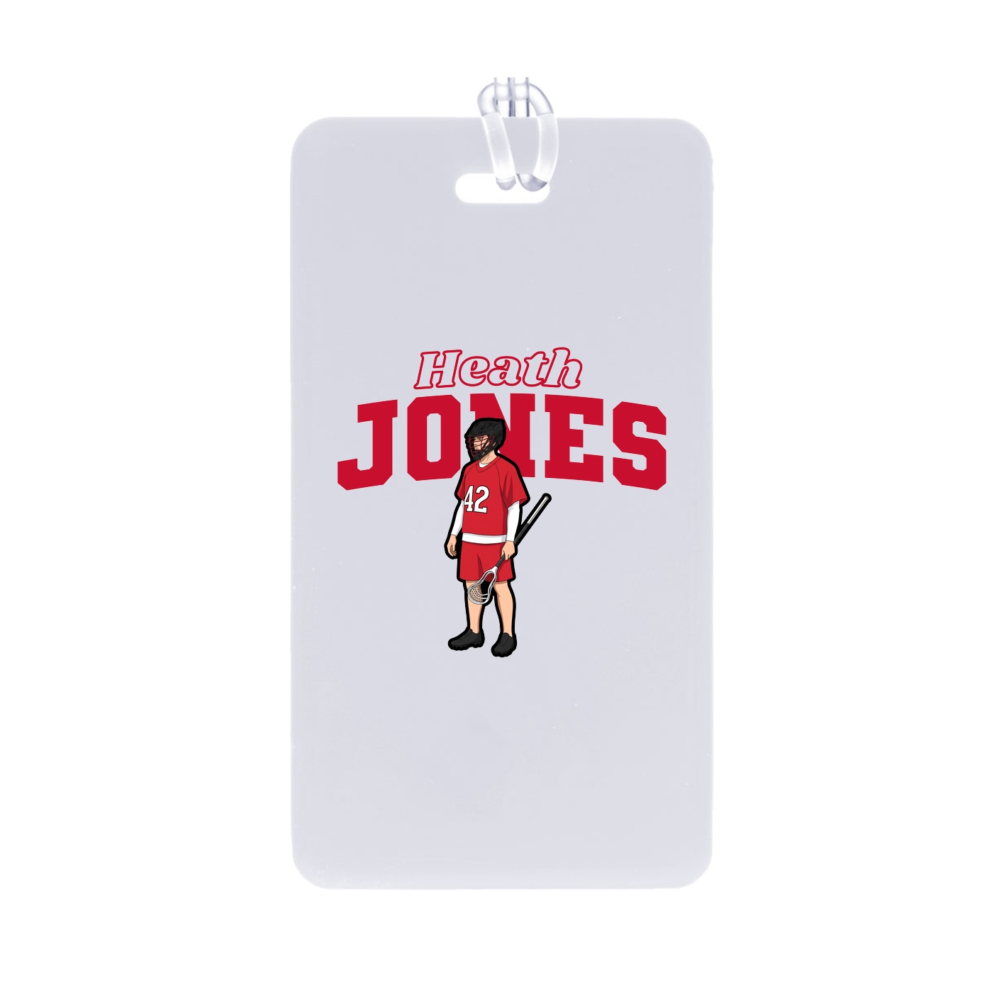 Bag Tag — Name Arch in Classic