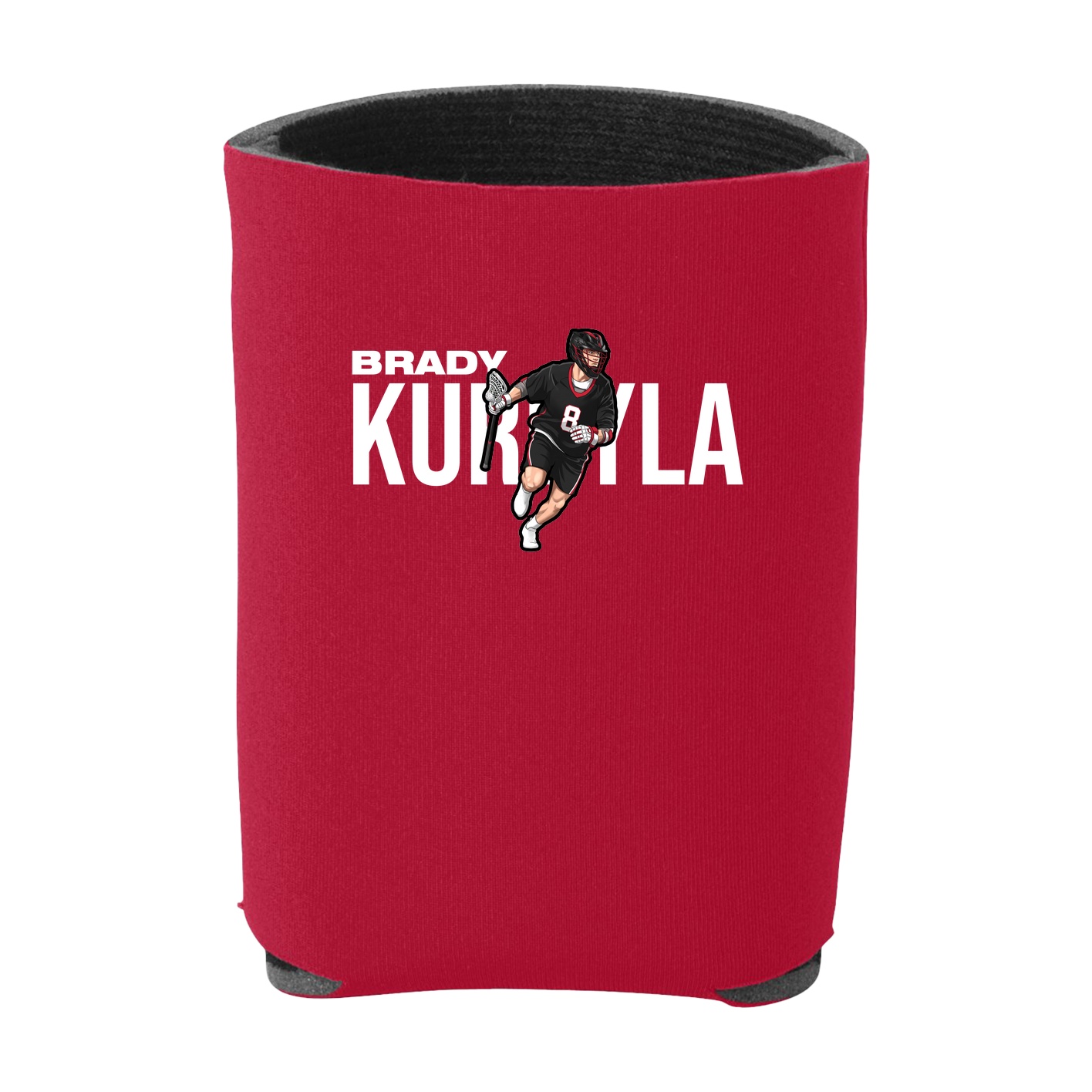 Can Holder — Player Name in Red