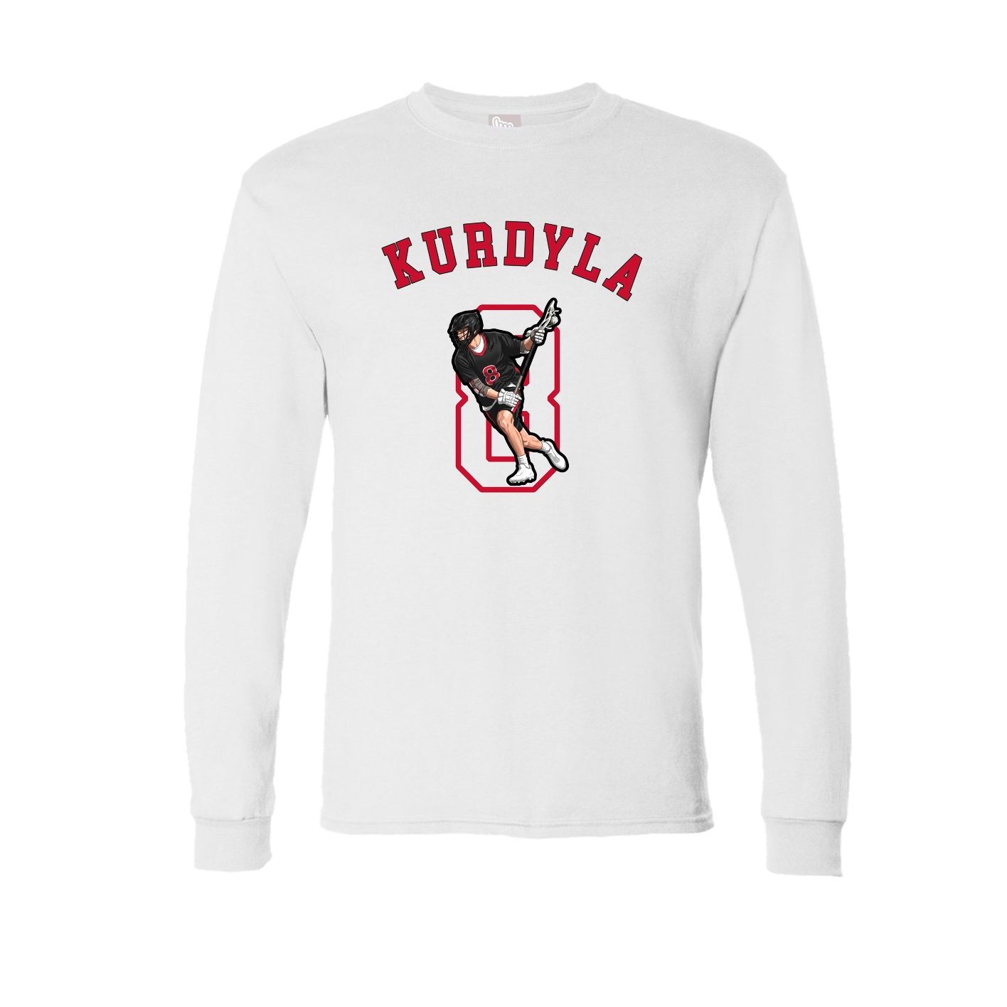 Long Sleeve Tee — Shirsey Arch in White