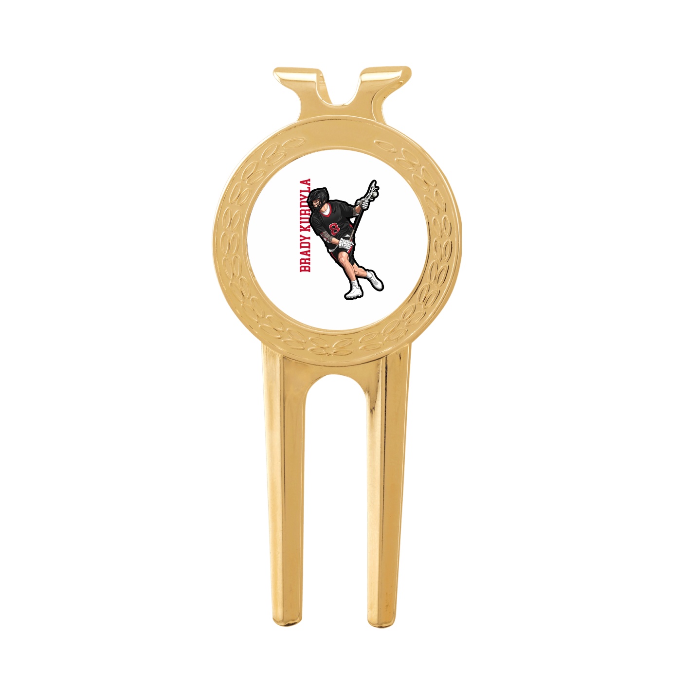 Divot Tool with Ball Marker — Name Vertical in Classic