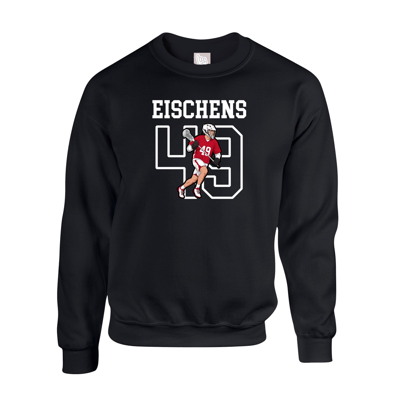 Fleece Crew — Shirsey in Black