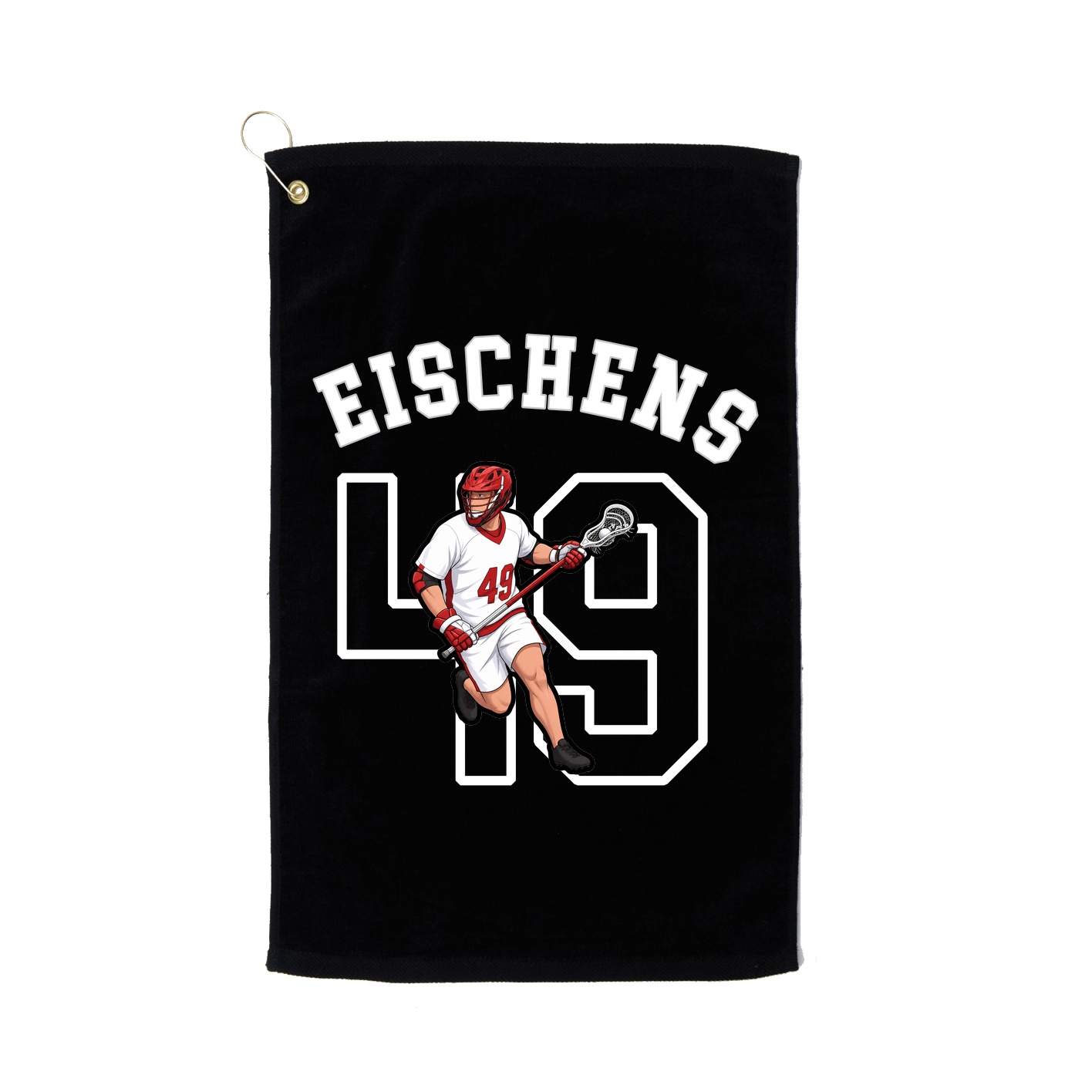 Golf Towel — Shirsey Arch in Black