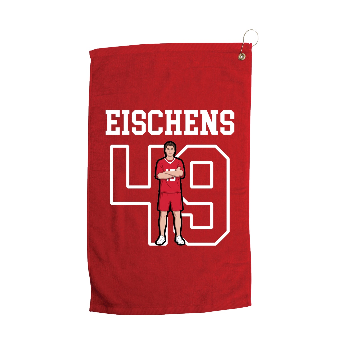 Golf Towel — Shirsey in Red
