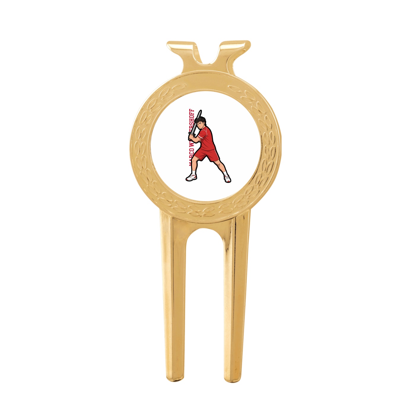 Divot Tool with Ball Marker — Name Vertical in Classic