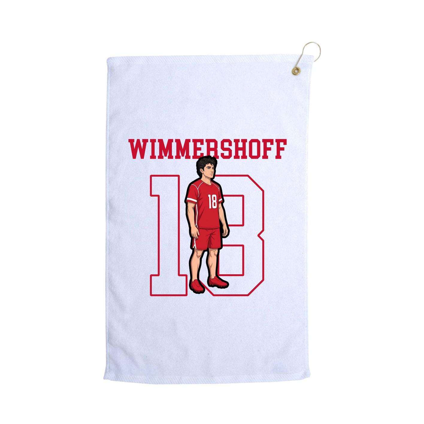 Golf Towel — Shirsey in White