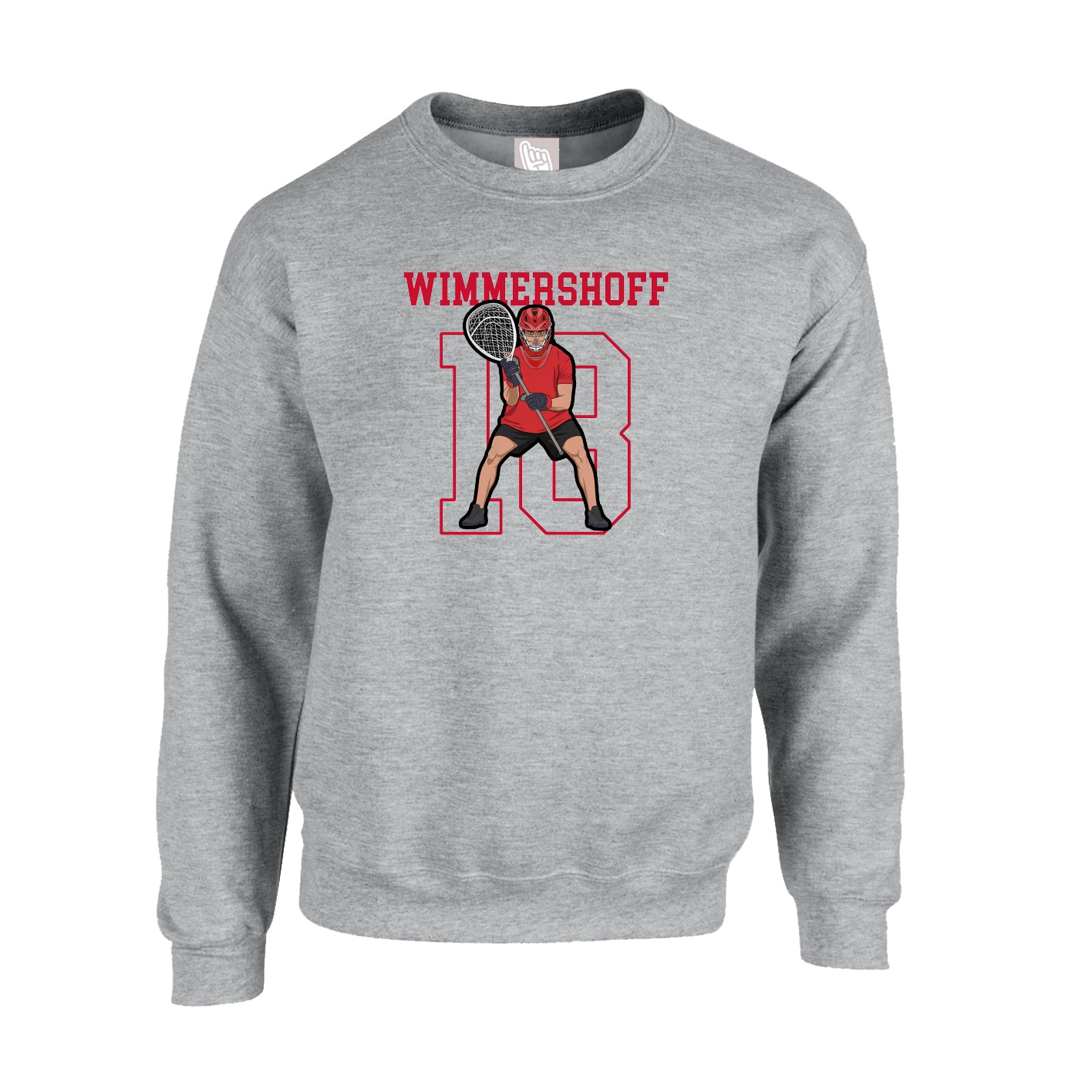 Fleece Crew — Shirsey in Grey