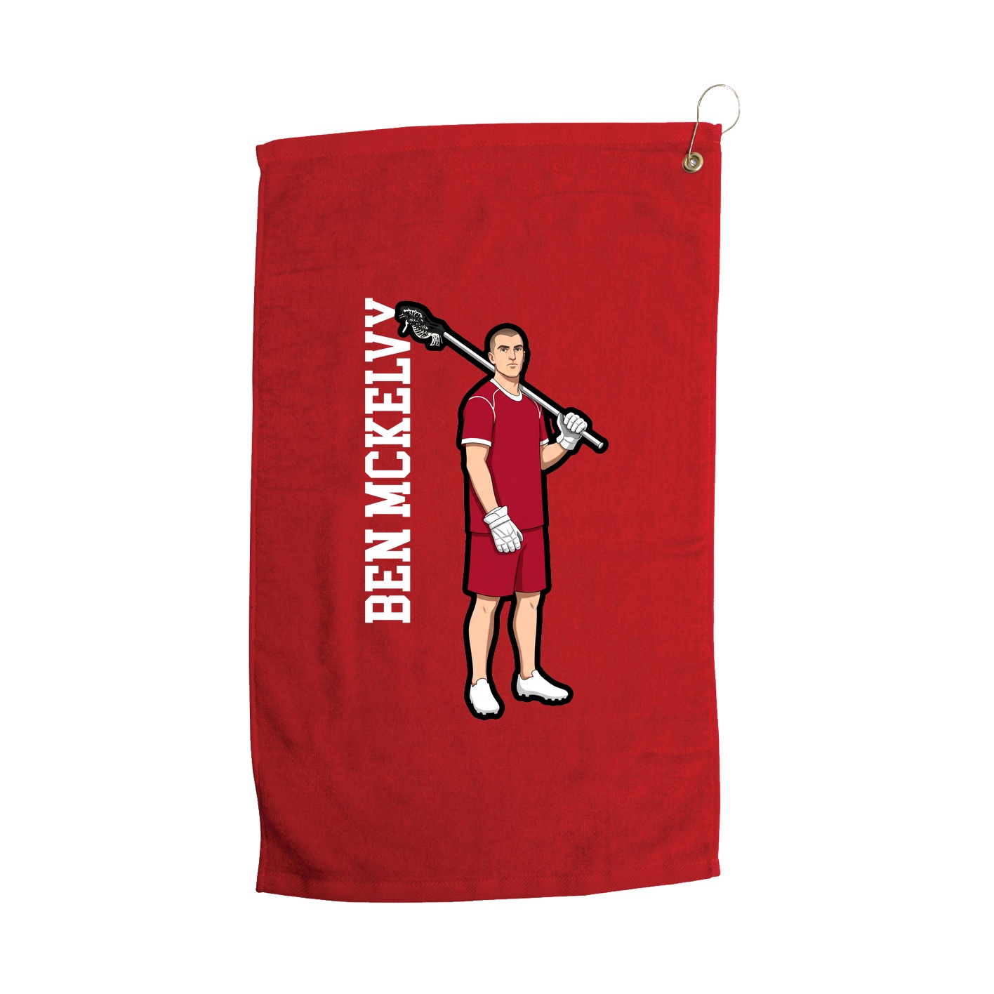 Golf Towel — Classic in Red