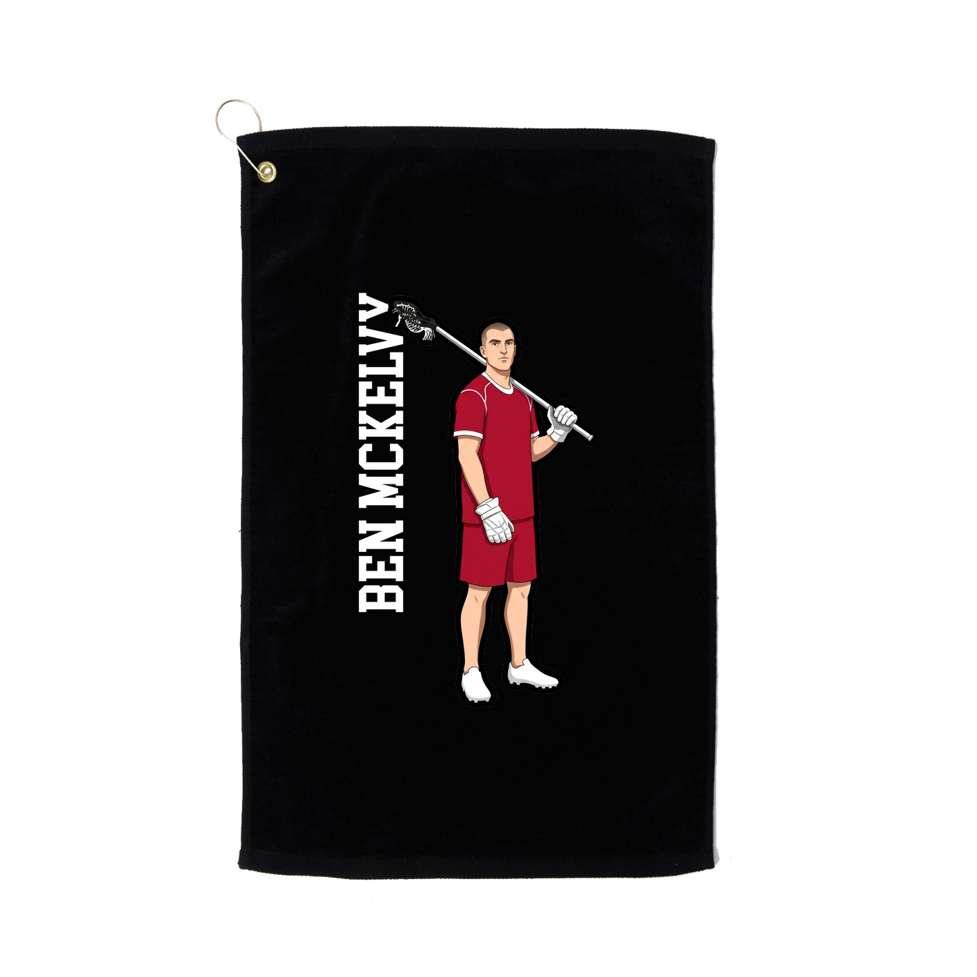 Golf Towel — Classic in Black