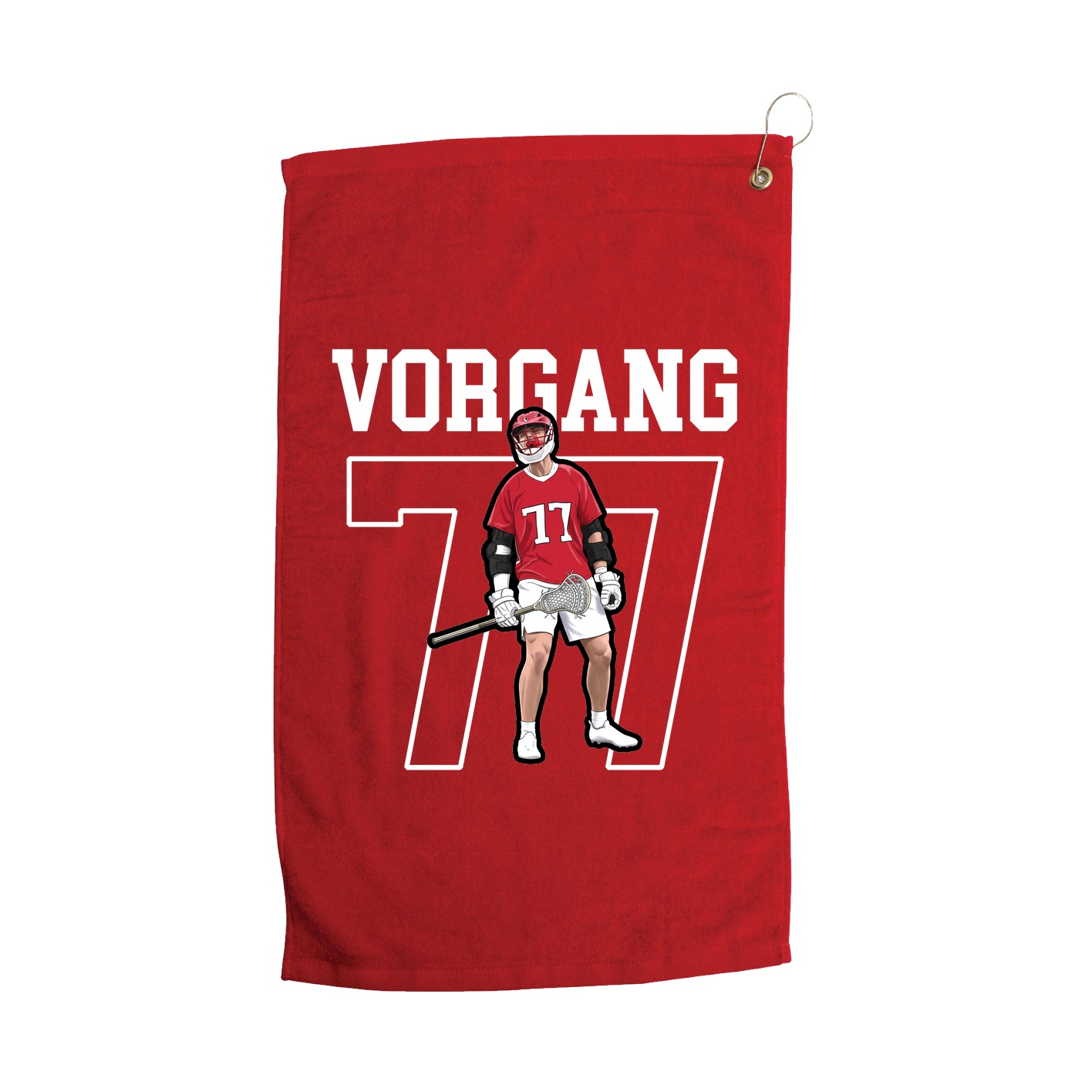Golf Towel — Shirsey in Red
