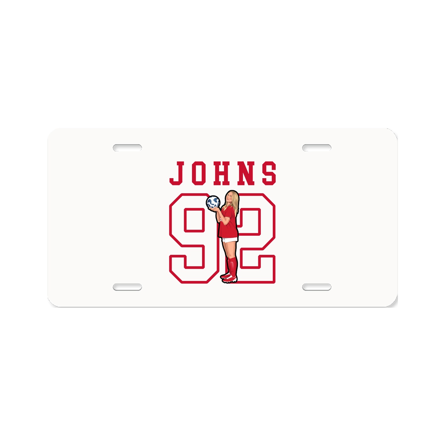 License Plate — Shirsey in Classic