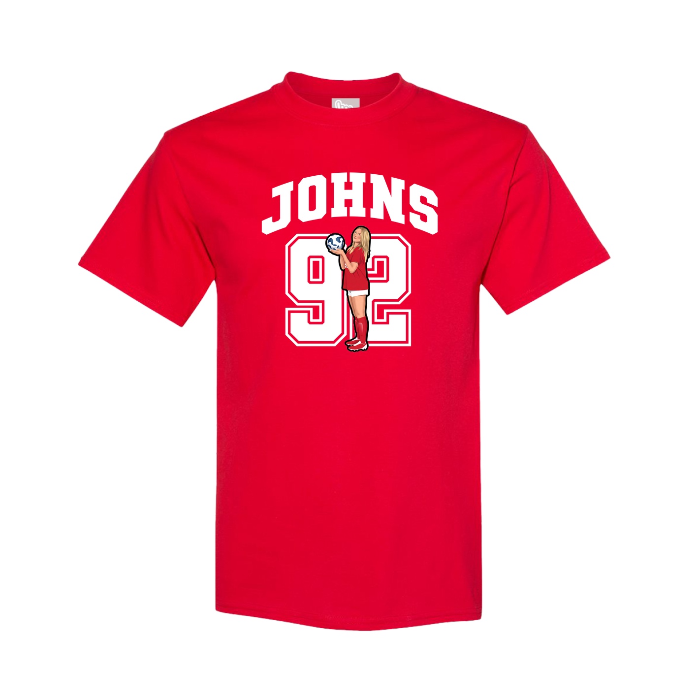 Tee — Number in Red