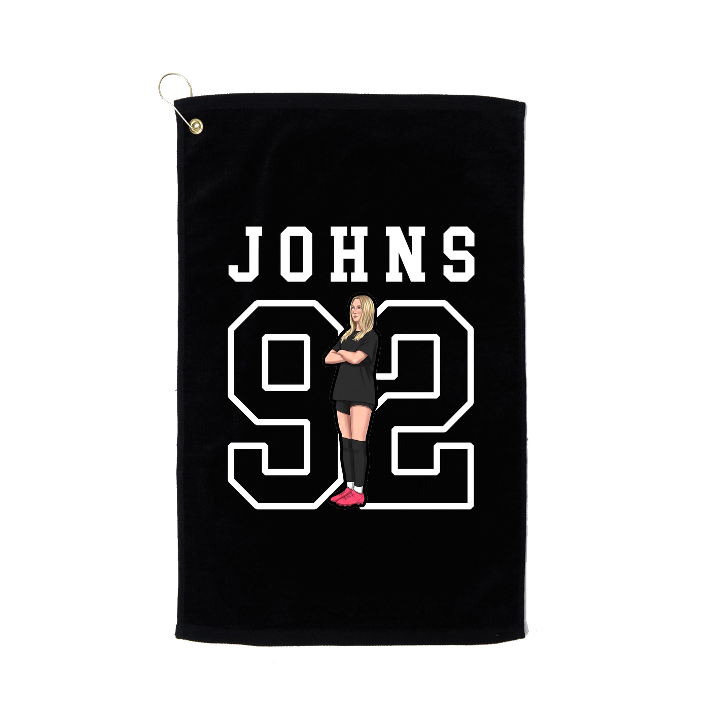 Golf Towel — Shirsey in Black