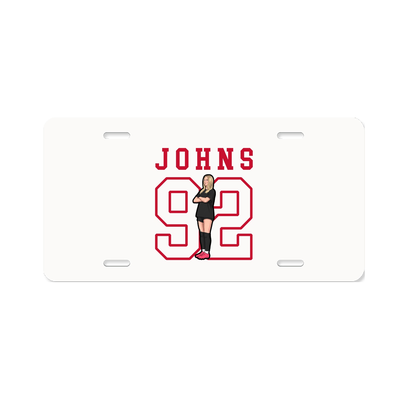 License Plate — Shirsey in Classic