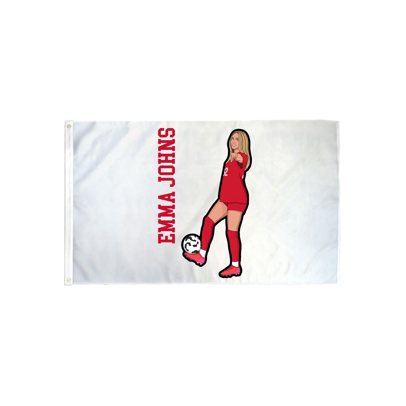 3x5 Flag — Name Vertical in Classic