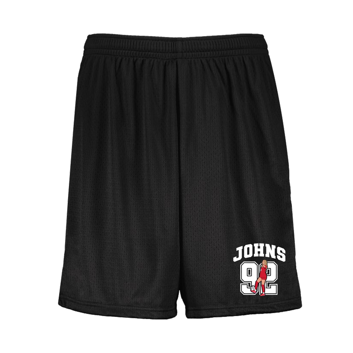 Shorts — Number in Black