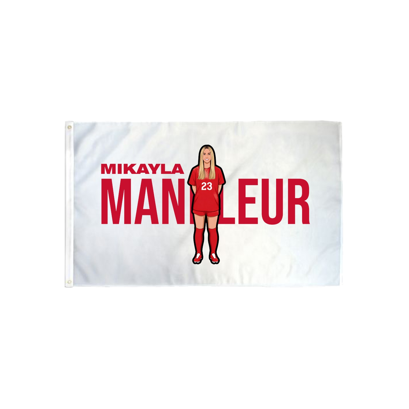 3x5 Flag — Player Name in Classic