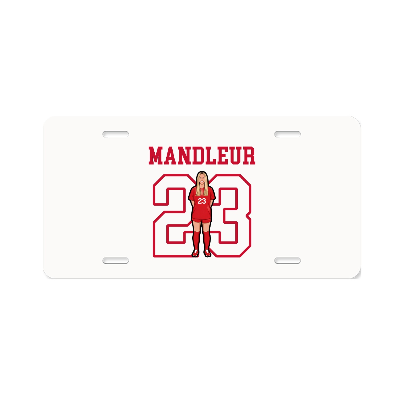 License Plate — Shirsey in Classic