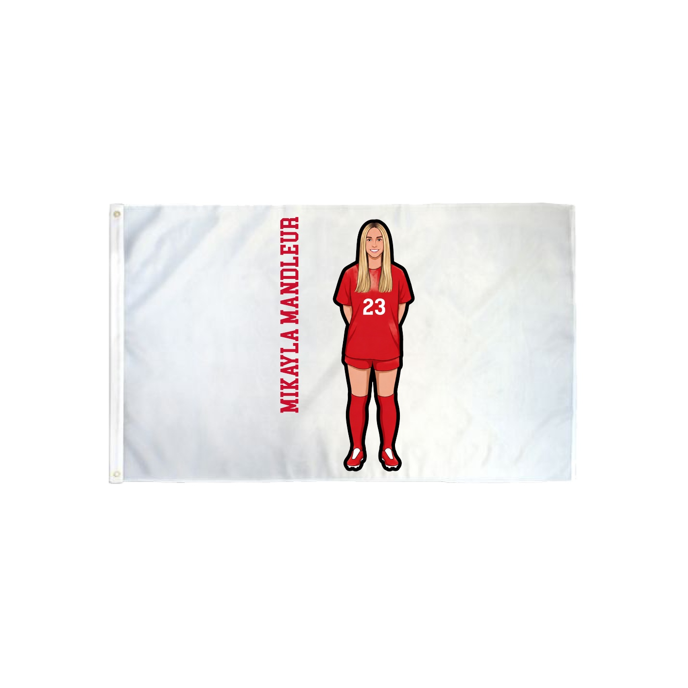 3x5 Flag — Name Vertical in Classic