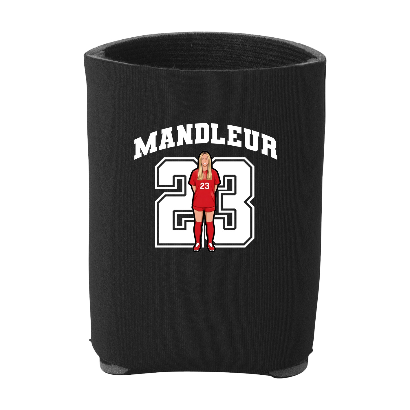 Can Holder — Number in Black