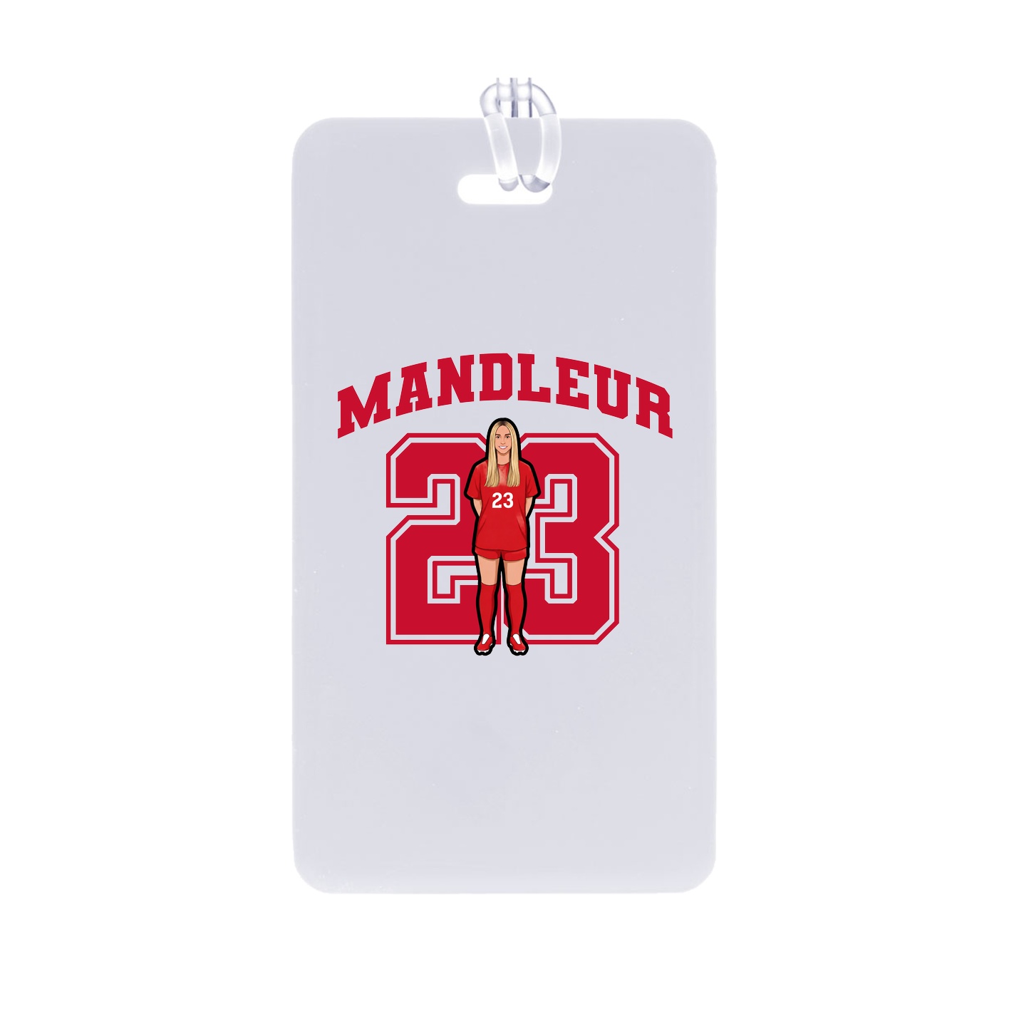 Bag Tag — Number in Classic