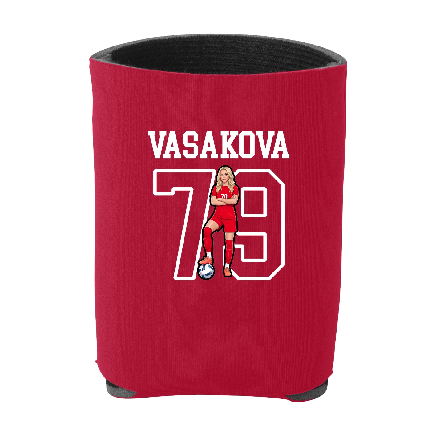 Can Holder — Shirsey in Red