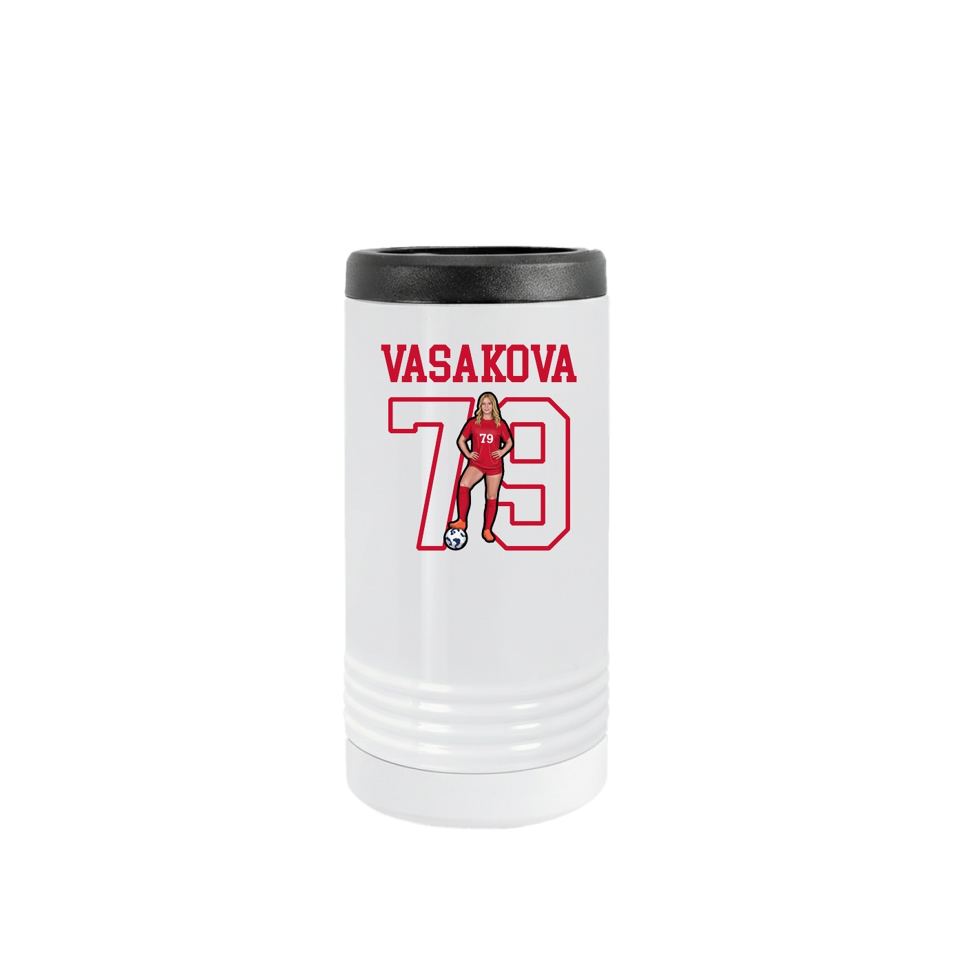 Slim Beverage Holder — Shirsey in White
