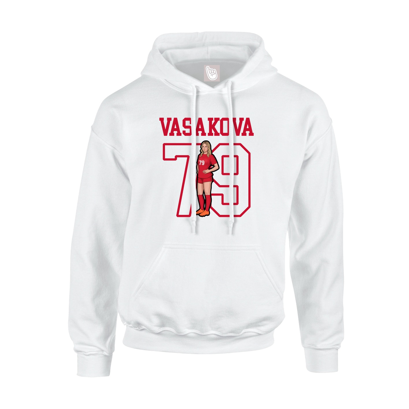 Youth Hoodie — Shirsey in White