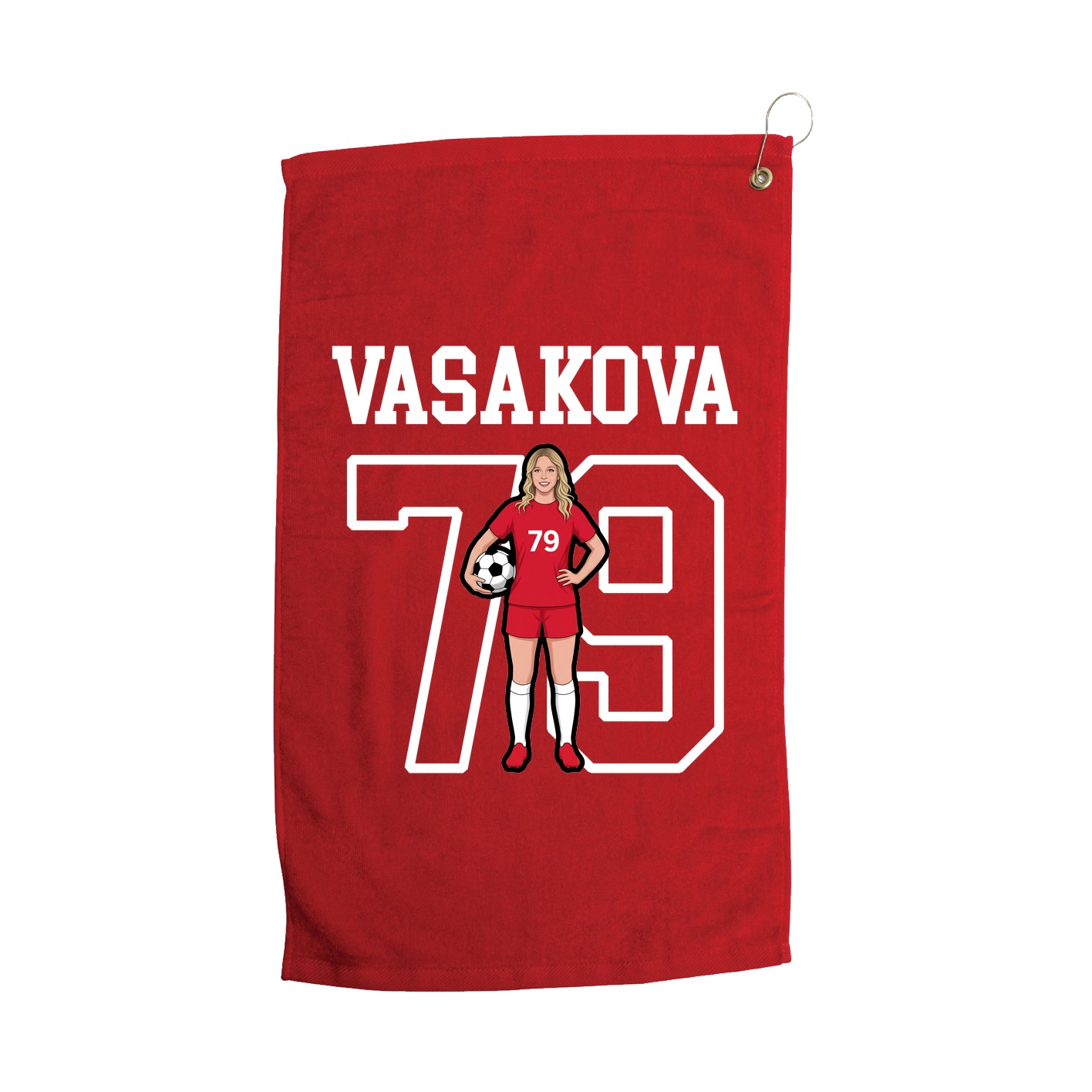Golf Towel — Shirsey in Red